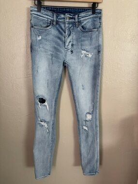 Ksubi Van Winkle Trashed Dreams Distressed Denim Mens 28” Waist